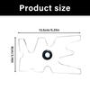 Stable Adjustable Bridge Head Holder Impact Resistant Transparents Acrylic Billiard Cue Stand billiards equipment