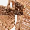 KADAX Wicker Basket For Firewood