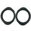 2Pcs Black  Speaker Installation Spacers Brackets Converter Adapter Fit For Mazda 3 5 6 8