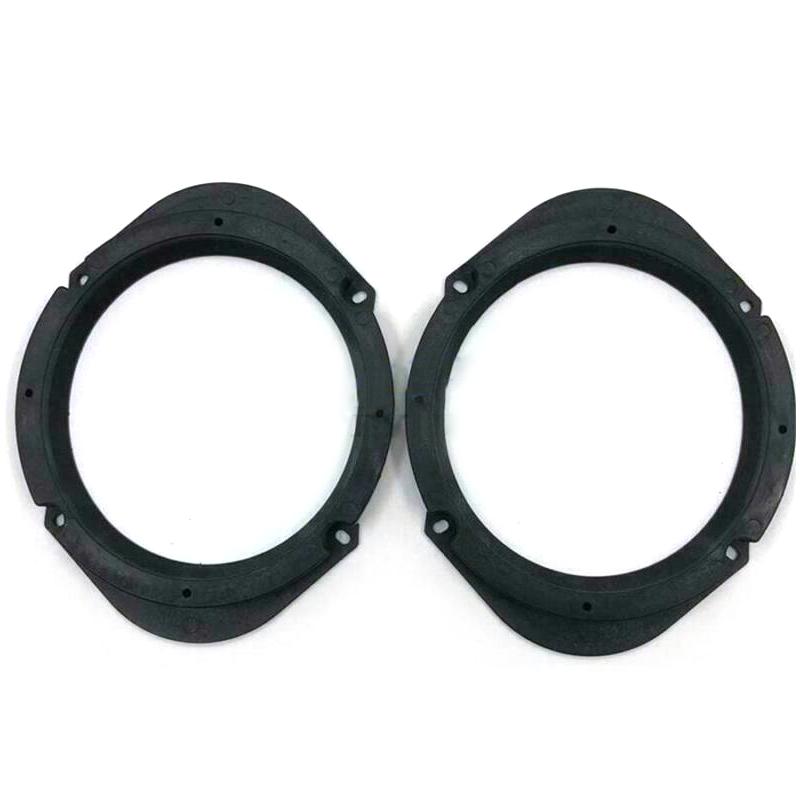 2Pcs Black  Speaker Installation Spacers Brackets Converter Adapter Fit For Mazda 3 5 6 8