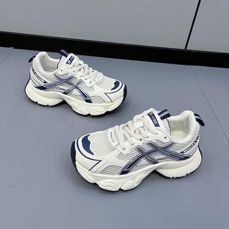 

Shoes platform non-slip niche versatile mesh design breathable women s shoes winter new casual shoes 40 бежевый