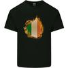 The Irish Tricolour Flag Fire Ireland Kids T-Shirt Childrens