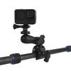 GoPro Action Camera Mount: Strong Clamp with 6/9cm Extension Arm for Bicycles and Motorcycles