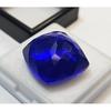 Blue Tanzanite Natural 20+ Ct Cushion Cut Fabulous Certified Loose Gemstone