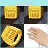 Elegant Geometric Design Vietnamese Brass Gold Plated Abacus Ring For Men