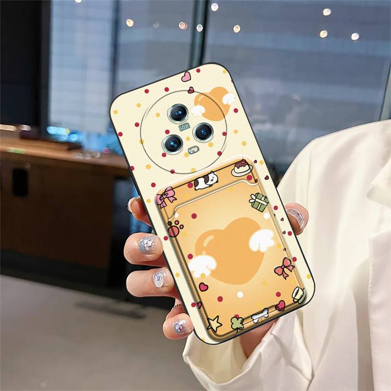 Fashion Design Durable Phone Case For Honor Magic5 Protective Cartoon Anti-dust Dirt-resistant Silicone Soft Case TPU