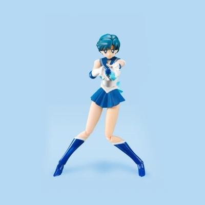 Figurine - Shfiguarts - Sailor Moon - Sailor Mercury Anim Color, Micromania-Zing, the French Number One for Video Games and Pop Culture