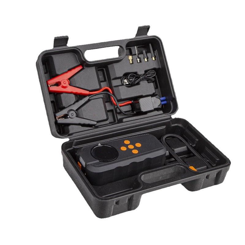 Two-in-One Car Jump Starter & Air Pump: High-Capacity Emergency Multifunction