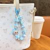 1Pc Backpack Accessories Labubu Phone Pendant Anime Beaded Phone Case Chain Keychain Camera Decoration Gift