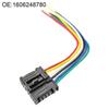Rear Tail Light Connector Plug 6Pin For PEUGEOT 206 207 208 301 307 308 508 2008