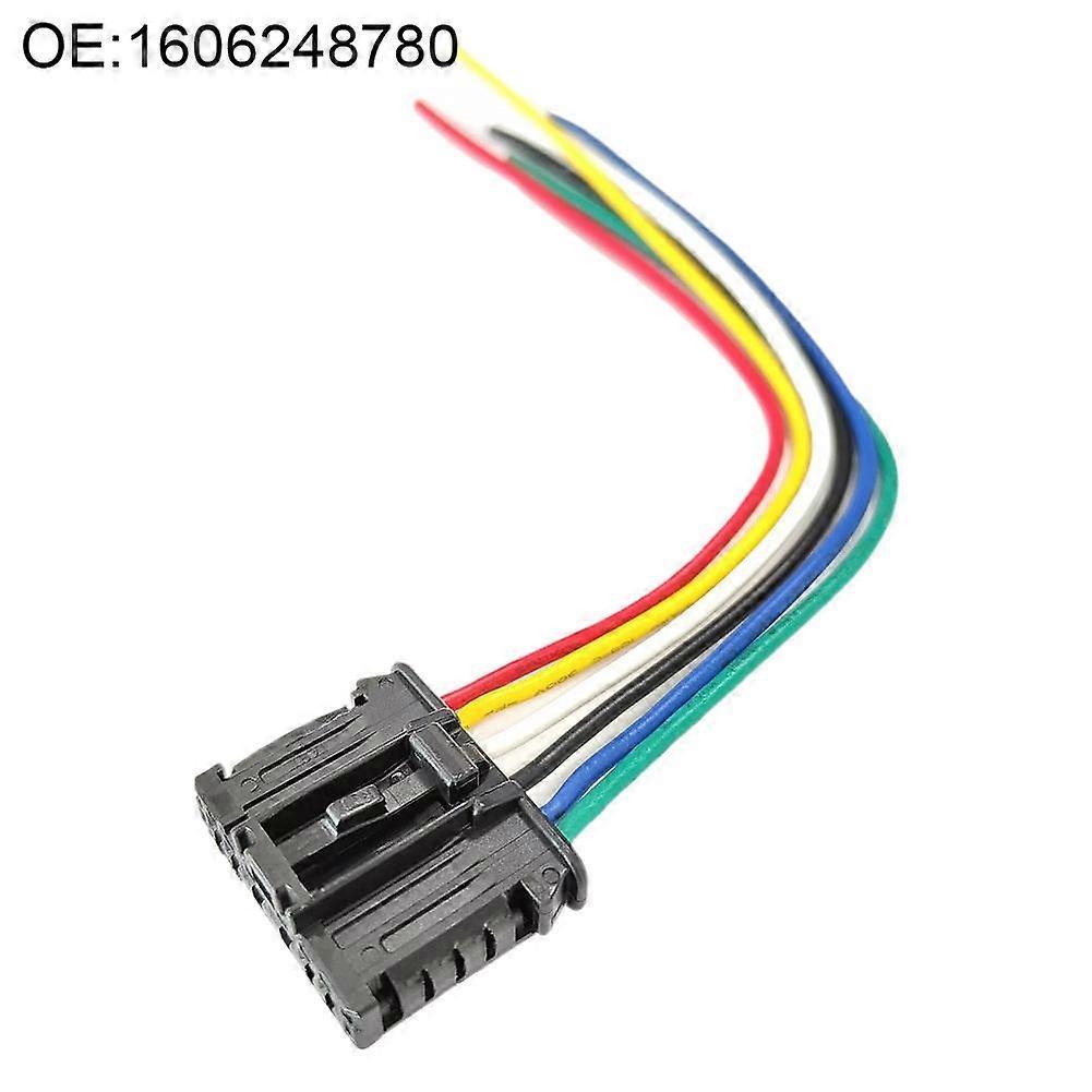 Rear Tail Light Connector Plug 6Pin For PEUGEOT 206 207 208 301 307 308 508 2008