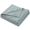 Breathable Waffles Cotton Throw, Soft and Light, Cooling Cotton Waffles for Summer Nights,150x200cm,Cool Blanket