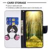 BINFEN COLOR For Nokia G22 Leather Stand Phone Case Pattern Printing Magnetic Clasp Wallet Cover