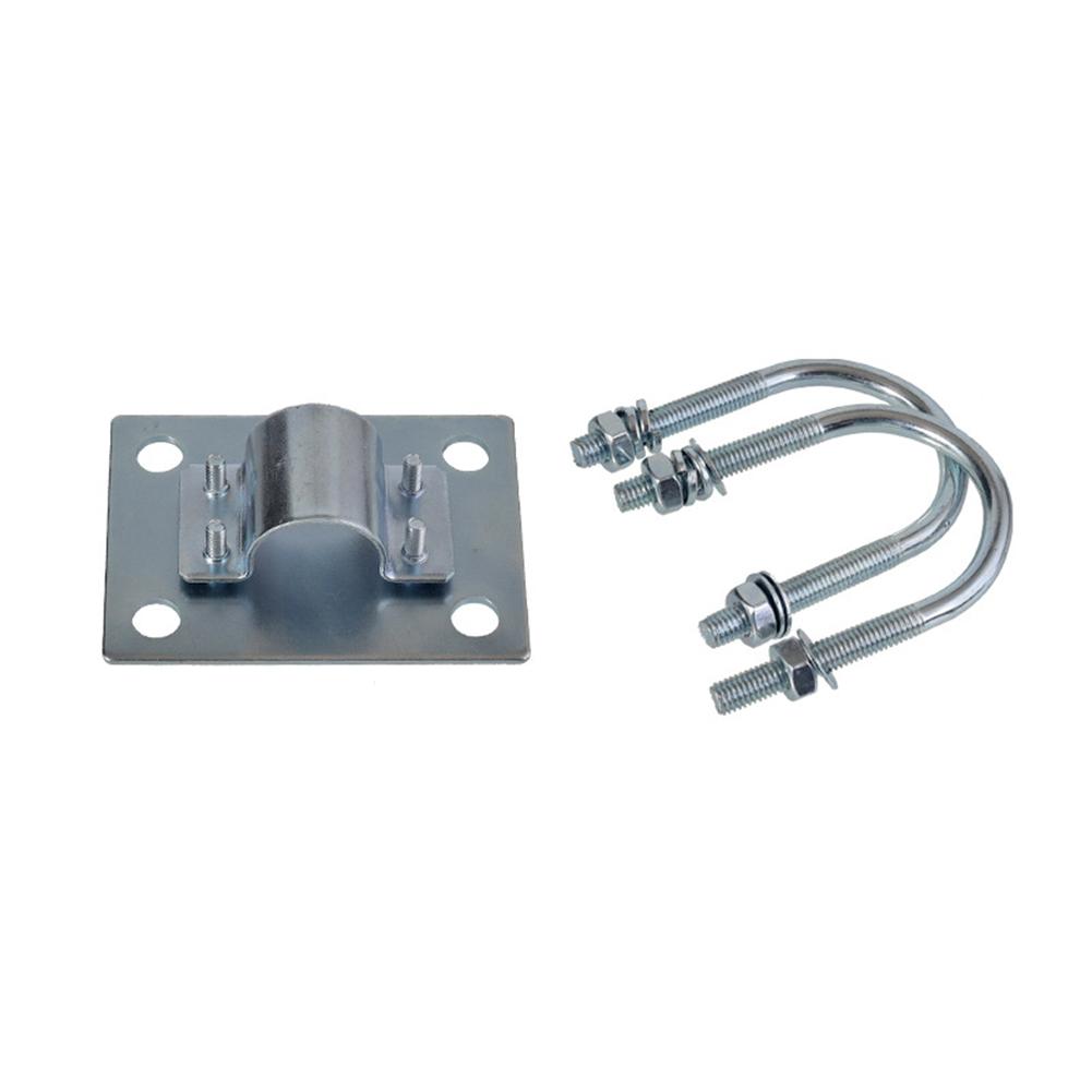 Balcony Installation Stable Anti-sway Connection Galvanized Finish For Satellite Antennas Adjustable Mast Clamp For Rv