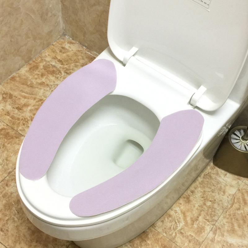 Soft Washable Toilet Seat Pad Lid Top Cover Closestool Bathroom Warmer AR Soft Washable Toilet Seat Pad Lid Top Cover Closestool Bathroom Warmer AR