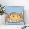 K-Kakaos F-Friends Choonsiks Pillow Cover  Kawaii Pillow Case For Living Room Bed Chair Graphic Pillowcases Birthday Present