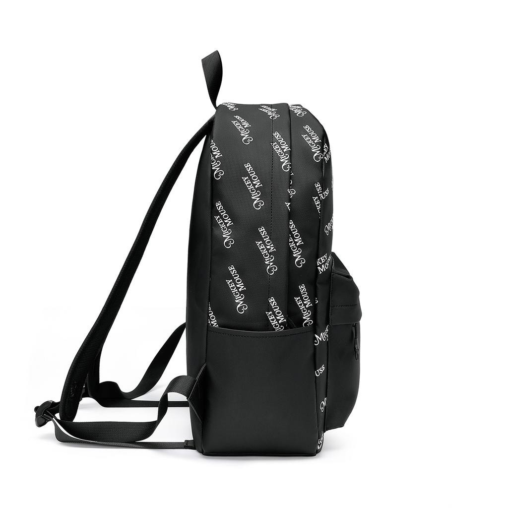 New Disney Mickey Series Fabric Backpack Laptop Bag Unisex White/Black/Pink DHB41490-A