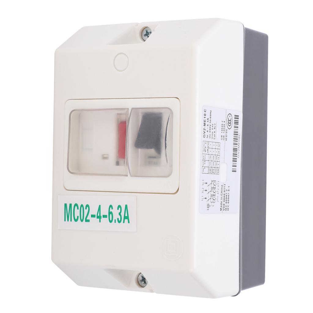 Motor Protection Switch ABS Waterproof IP55 Load Conversion Circuit Breaker 220V 380V
