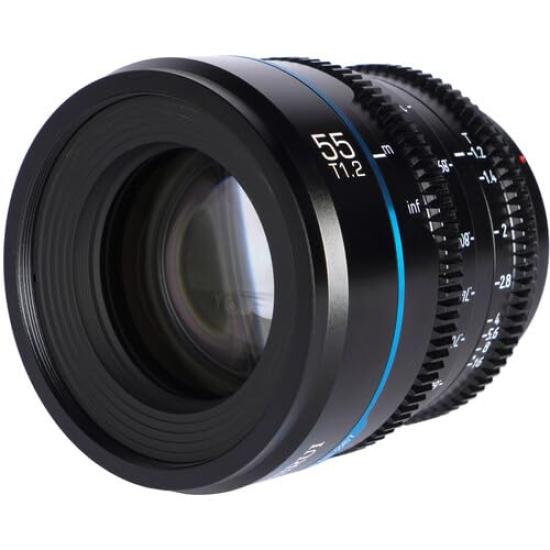 SIRUI Night Walker 55mm camera manual focus cine lens lens, (L mount, black)