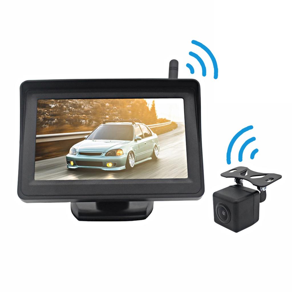 Buy PZ612W IP67 120 Degree Car Rearview Mirror Monitor at affordable