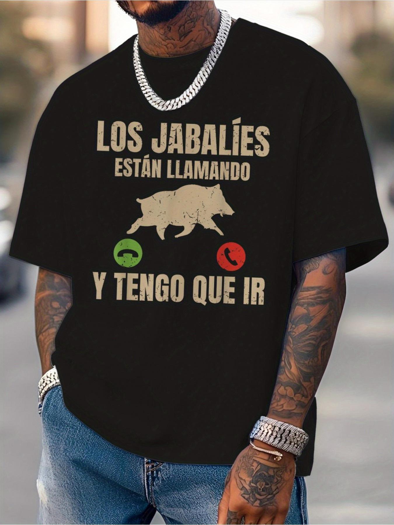 New Unisex Spanish Phrase Wild Boar Is Calling and a Wild Design XXXL