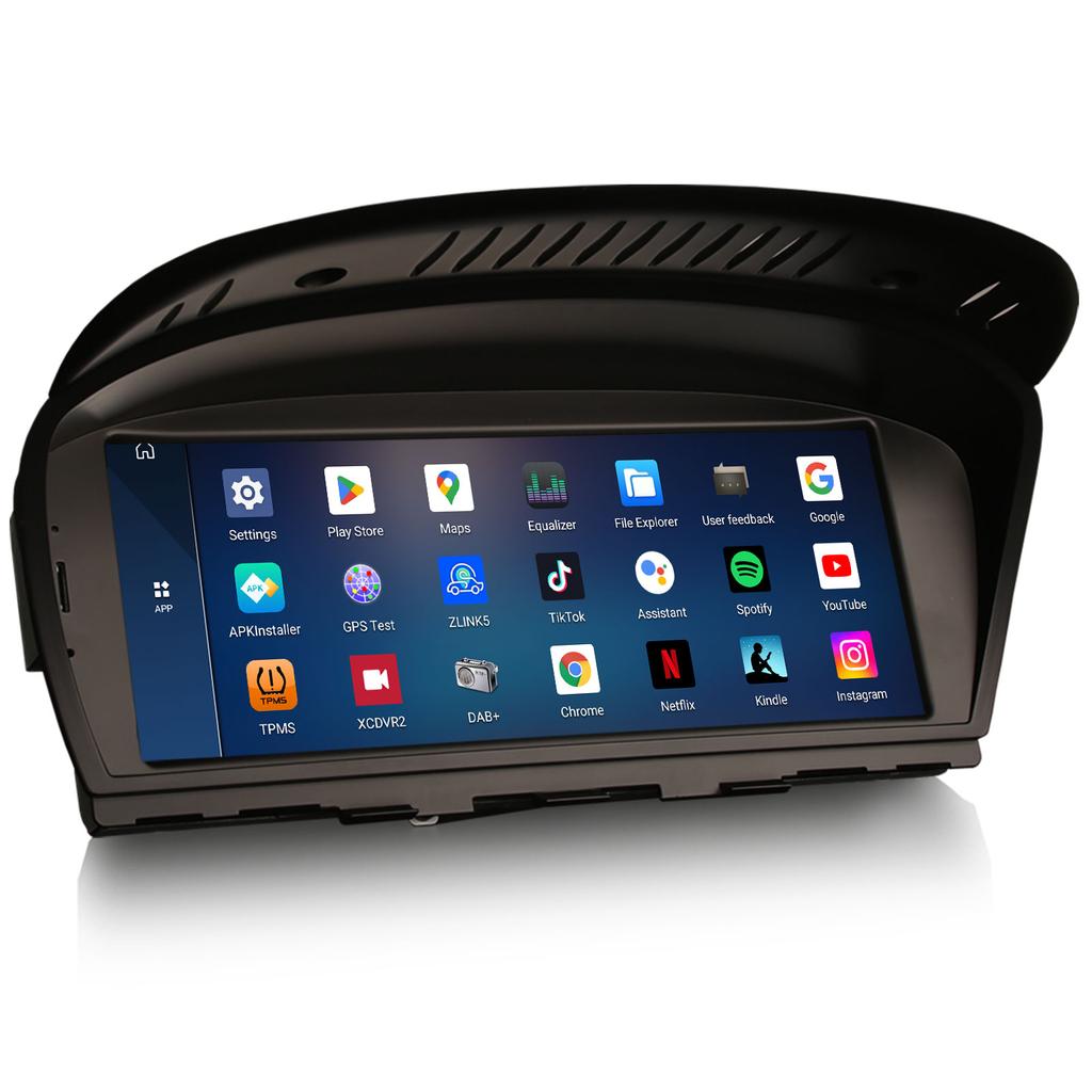 EU Erisin ES3980 IPS 8,8palcový Android 14 Bezdrátové CarPlay GPS Auto Stereo pro BMW E90 E91 E92 E93 E60 E61 E63 CIC Auto Multimédia