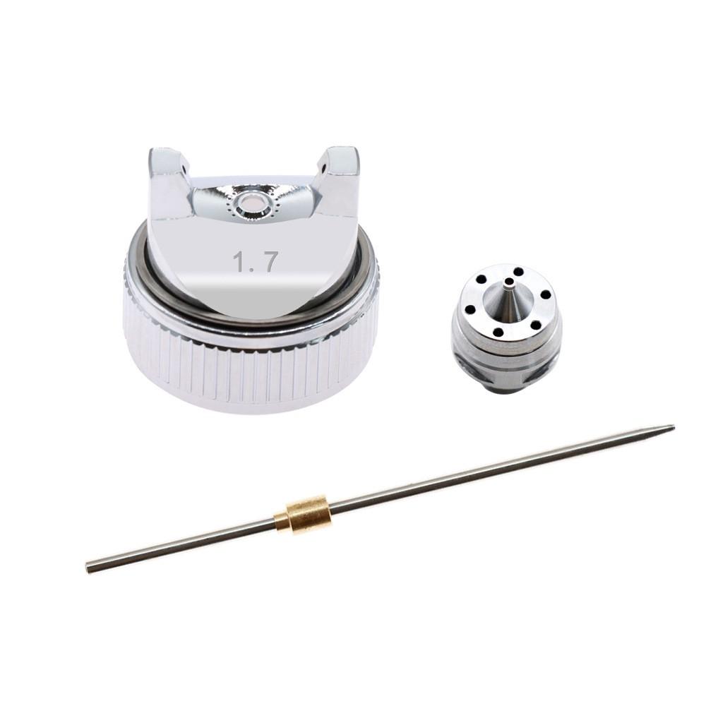 1.4/1.7/2.0mm Nozzle Kit For HVLP Spray Gun H-827 Spray Gun, Pneumatic Tool Accessories