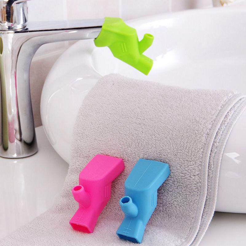 Children' faucet extension, toothbrushing attachment Children' faucet extension, toothbrushing attachment (blue)