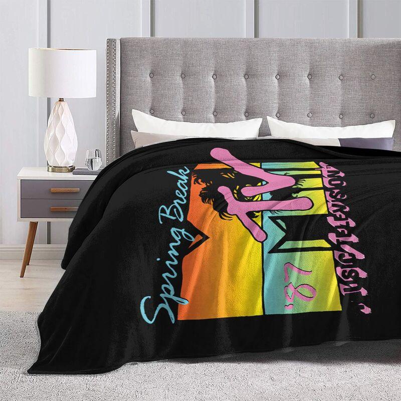 MTV Flannel Fleece Blanket Music Television Warm Cozy Lightweight Anti-Pilling Fuzzy Throw Blankets for Couch Bed Sofa Travel