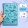 Large Cartoon Embossed Soft Cover Notebook - A5/A6 College Planner Diary