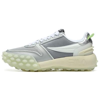 Retro Patchwork Sneakers Gray Green Patchwork Unisex F12W213111FSW