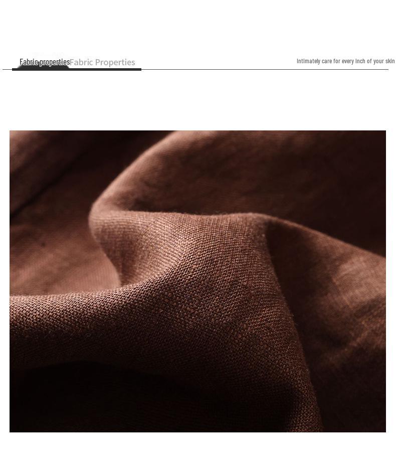 Women's 2025 Fall/Winter Long Sleeve Linen Shirt - Elegant Commuter Layering Top