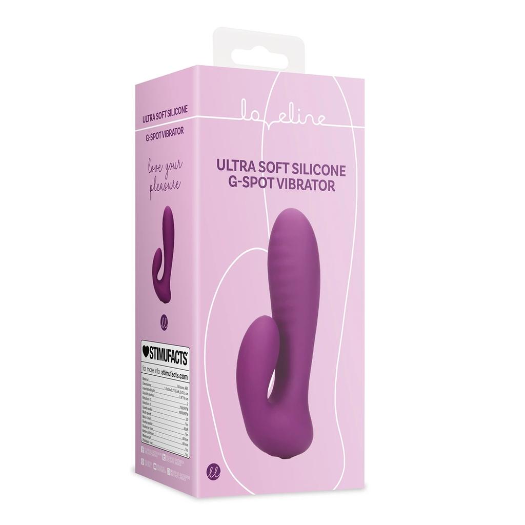 Loveline - Ultra Talking Silicone Bunny - G-Spot Stimulation - Orchidee Purple