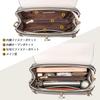 Shoulder Crossbody Small PVC Mini Compact [FOXLOVER] Women's Bag, Bag, Bag, Popular, Stylish, Bag, Cute, (Off-White)