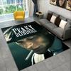 Classic P-Peaky Blinders Tommy Shelby Non-Slip Area Rug for Living Room,Bedroom,Playroom,Soft Carpet Floor Mat Home Decor Rug