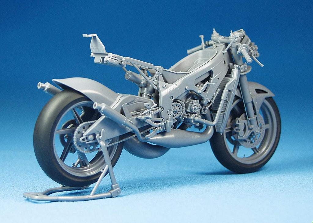 Hasegawa 1/12 Scale Scott Racing Team Honda NSR250RW 2009 WGP250 Champion Plastic Model Kit, BK1