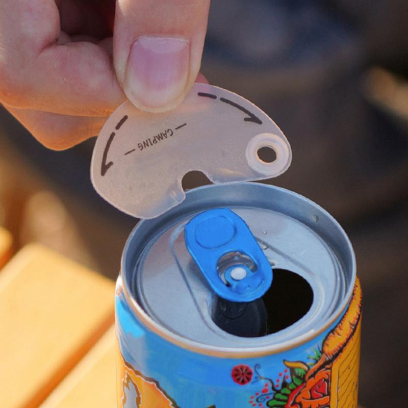 5pcs Can Lid Can Sealer Beverage Can Caps Can Protector Barricades Soda Caps Sealer Plastic Beer Drink Lid Protector For Beer spain
