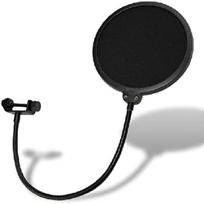 Universal Professional Microphone Pop Filter Mask Shield 360° Flexible Gooseneck Holder Microphone Filter