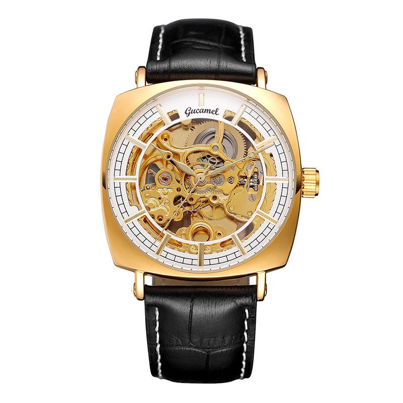 

UTHAI M21 Fashionable Men watch hollowed out automatic mechanical watch light luxury clock giftwatches for man