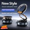 360°Adjustable Vacuum Magnetic Car Phone Holder for IPhone 17 16 15 14 13 12 Pro Max Anti-Shake Stable Alloy Dashboard GPS Stand