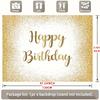 1pcs Golden Flash Scattered Birthday Party Background - Photography Background | No Power Required