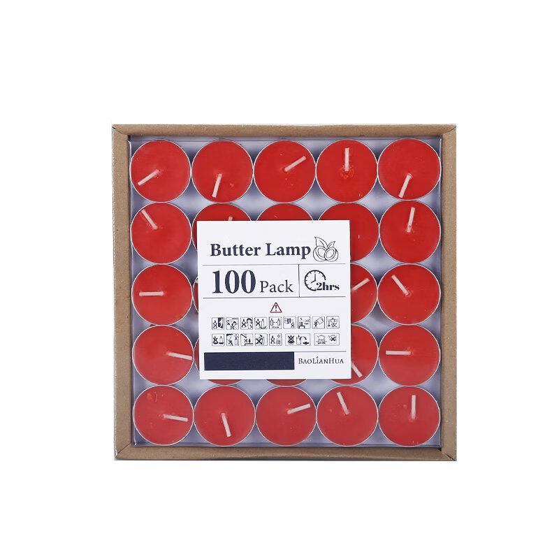 Smokeless Odorless 4-Hour Tea Light Candles