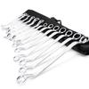 Deli Chrome Vanadium Steel Mirror Finish Double Box Wrench Set