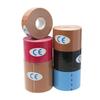 Custom Printed 5cm Waterproof Athletic Kinesiology Sports Tape Premium Cotton Adhesive for Muscle Support