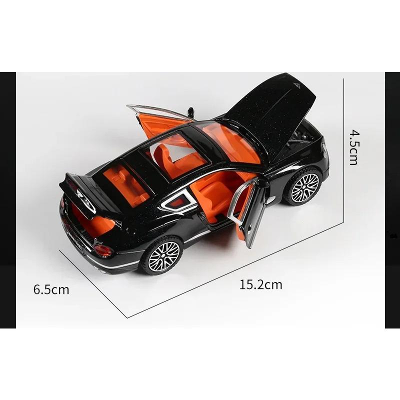 1/32 Bentley Continental GT литая модель автомобиля из металла имитационная модель — фото 3