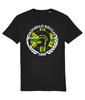 Skinhead Reggae 1969 Jamaica Union Jack Ska Algodón Orgánico Vegano Negro Blanco