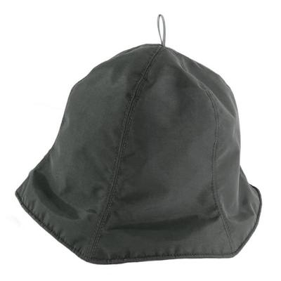 [lowliu] Sauna Hut, Herren und Damen Nylon Sauna Hut, Einheitsgröße (Grau)