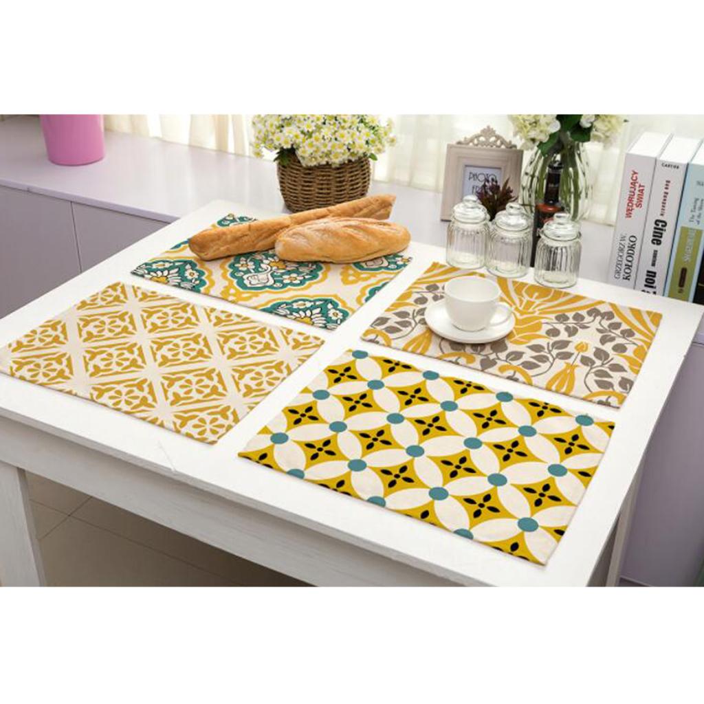 Geometric Art Pattern Placemats