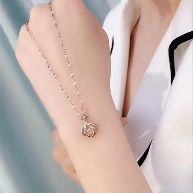 

Smart Small Sachet Necklace Women S Fashion Versatile Light Luxury Korean Version Niche Design Collarbone Chain Quality