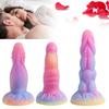 Glow-in-the-Dark Masturbator Silicone Dildo with Ergonomic Curve Body-Safe Realistic Sex Toy for Women Waterproof Quiet Discreet Adult Massager for